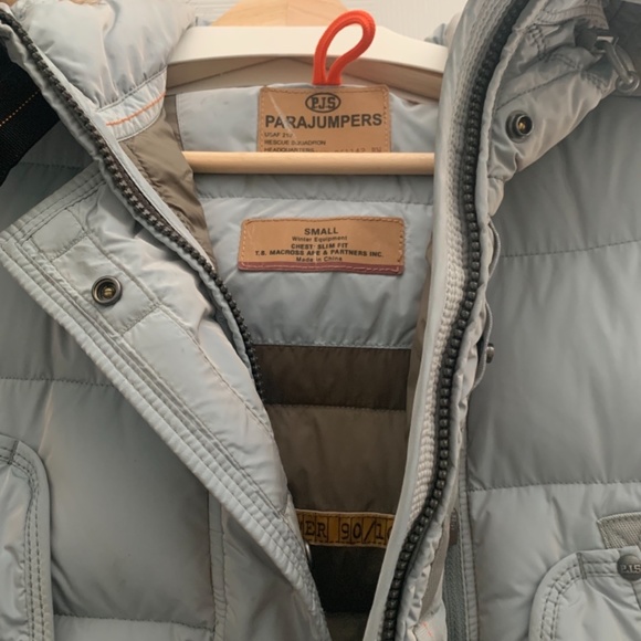 NWT  Parajumpers down puffer coat jacket parka - Picture 3 of 5